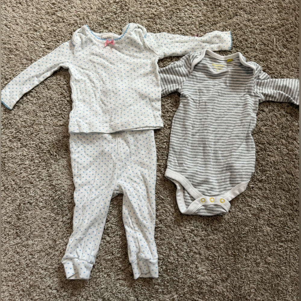 Baby Boden Onesie and Pajama Bundle